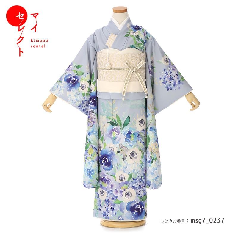 七五三コーデ画像有り「7歳女児着物フルセットレンタル」ichiha msg7-0237 110 115 120 125 人気