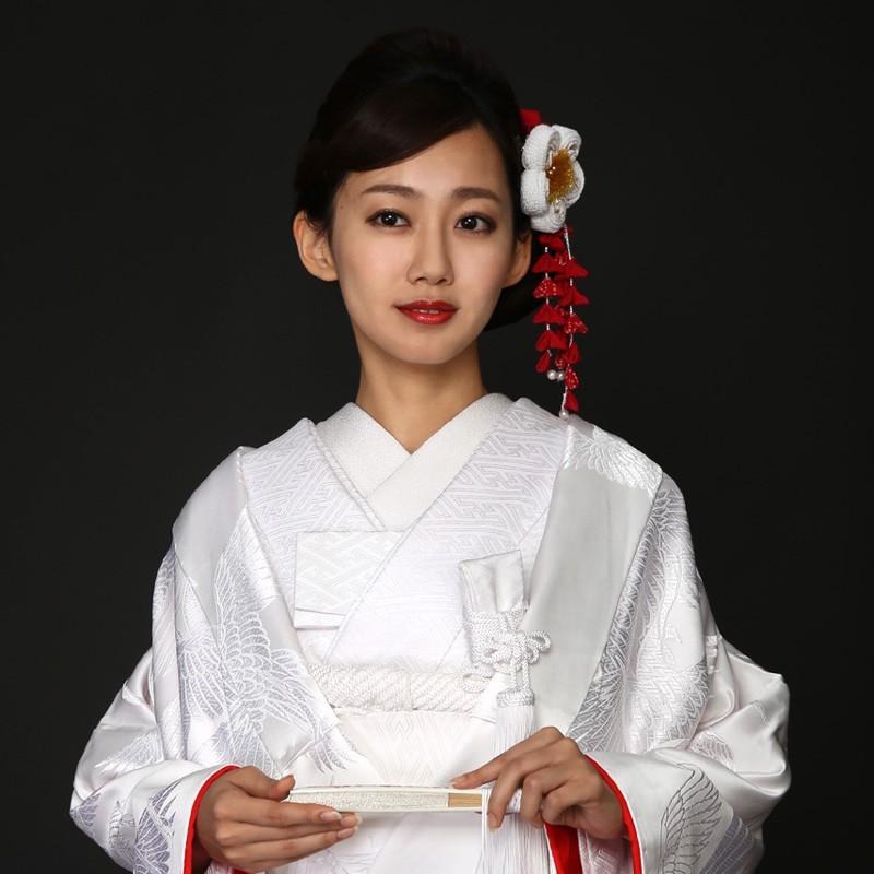 正絹 高級「白無垢フルセットレンタル」150-165cm/掛替セット割引