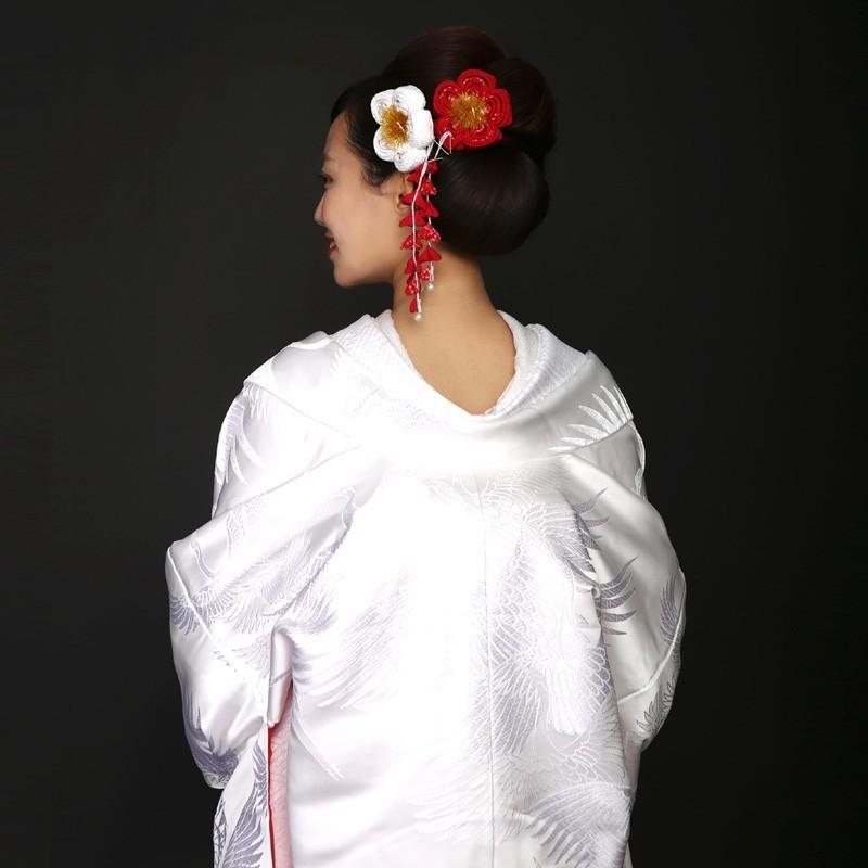 正絹 高級「白無垢フルセットレンタル」150-165cm/掛替セット割引
