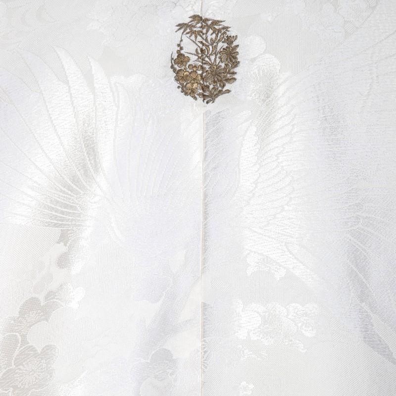 正絹 高級「白無垢フルセットレンタル」150-165cm/掛替セット