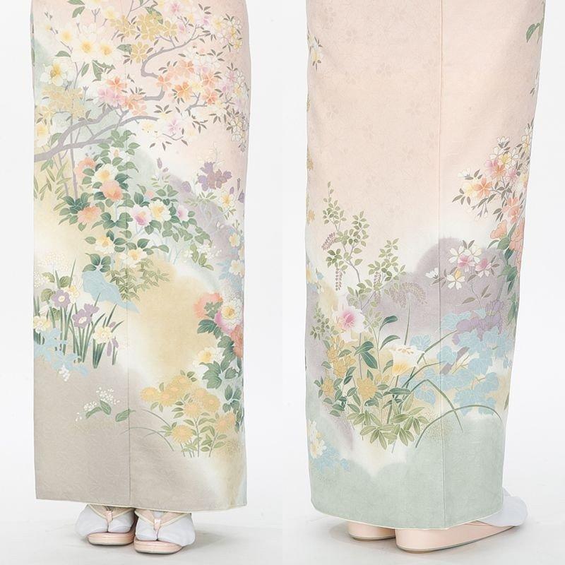 訪問着 レンタル 入学式 ピンク 正絹 Mtu 137 おしゃれ 卒業式 結婚式 入園式 卒園式 七五三 お宮参り Mtu 137 着物レンタルマイセレクトヤフー店 通販 Yahoo ショッピング