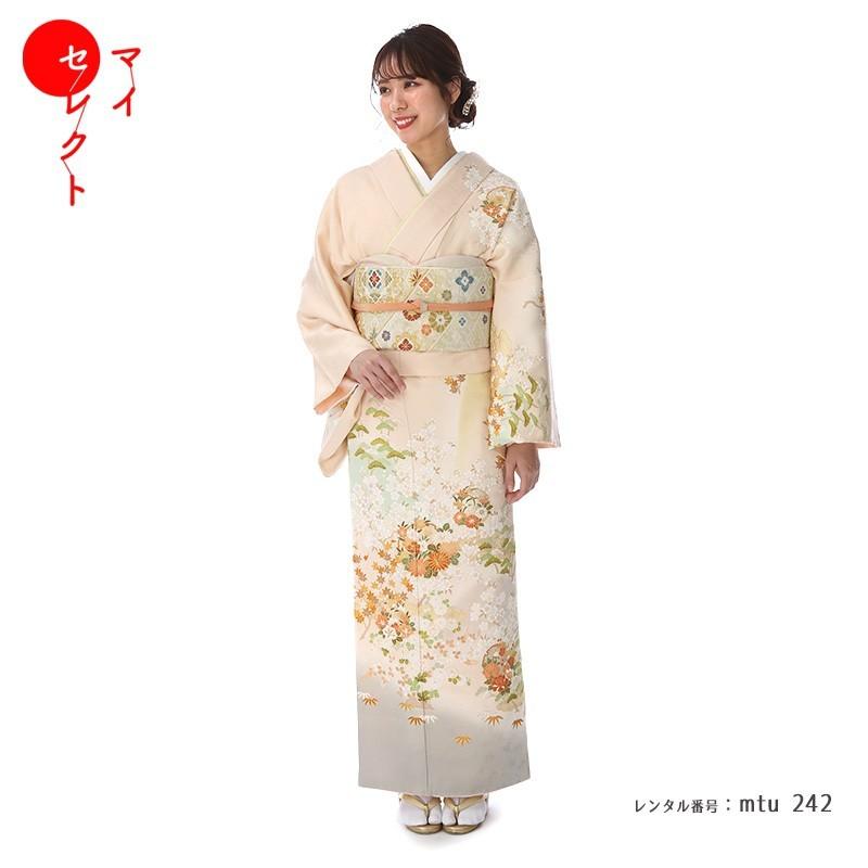 訪問着 4点フルセット 242 正絹 七五三 お宮参り 結婚式 訪問着