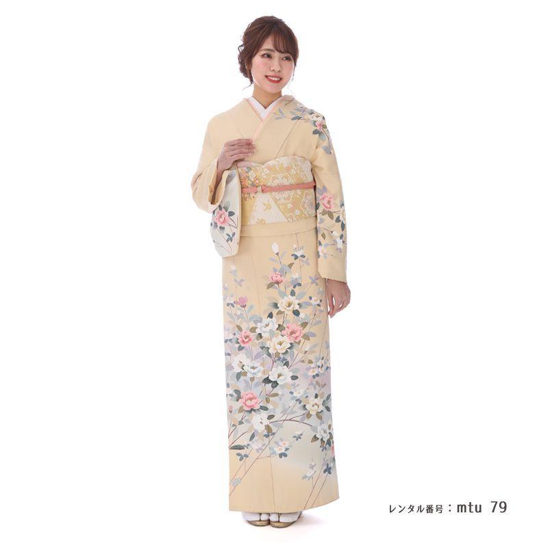 訪問着 レンタル 卒業式 正絹 Mtu 79 おしゃれ 結婚式 入学式 入園式 卒園式 七五三 お宮参り Mtu 79 着物レンタルマイセレクトヤフー店 通販 Yahoo ショッピング