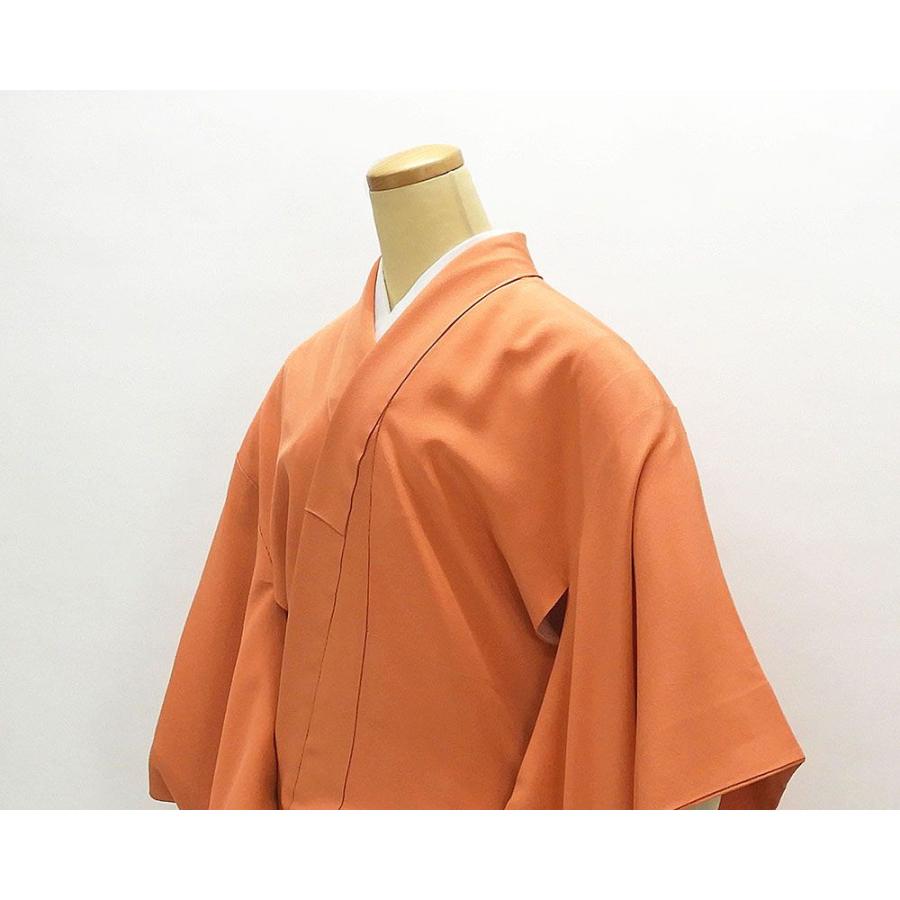 色無地 正絹 下平清人 身丈152.5cm 裄丈63.5cm 蔦 良品 リサイクル