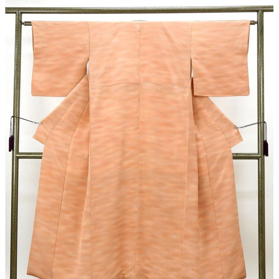 色無地 正絹 虹染創家 本郷大田子 リサイクル 中古 着物 結婚式 入学式  