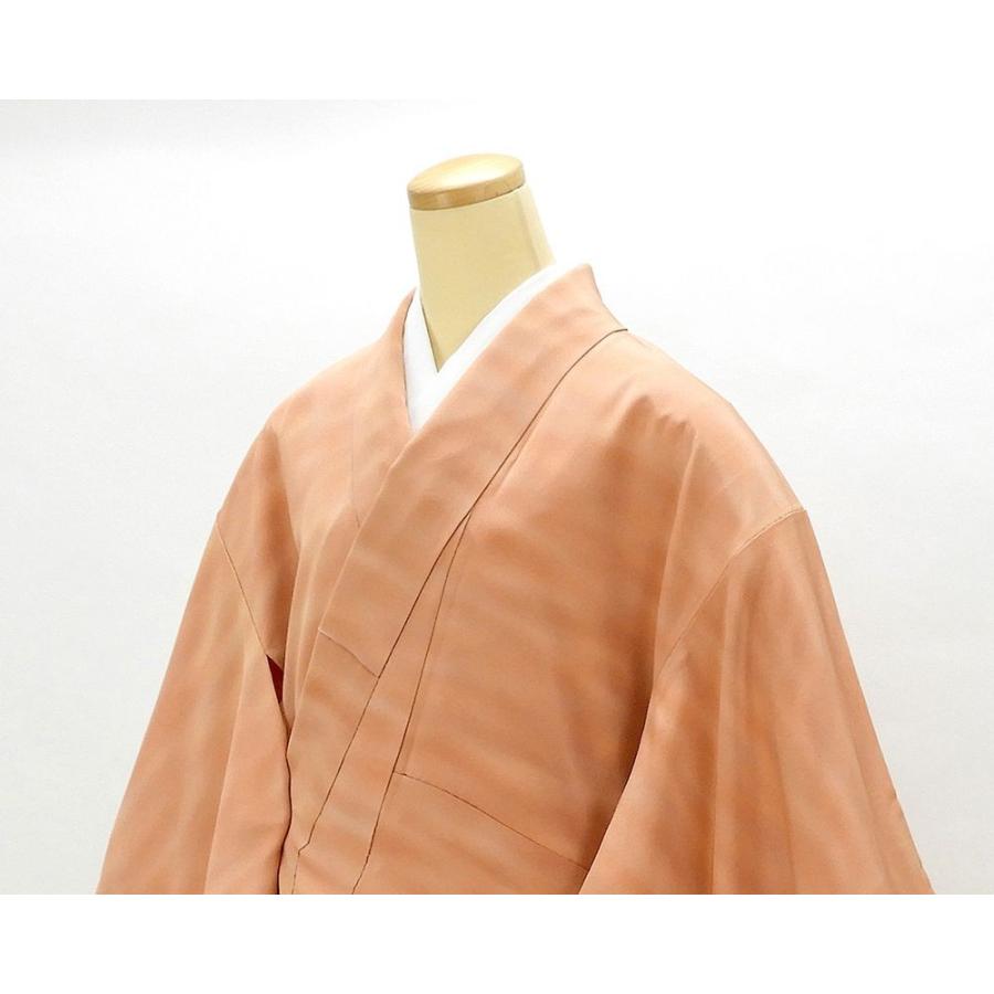 色無地 正絹 虹染創家 本郷大田子 リサイクル 中古 着物 結婚式 入学式  