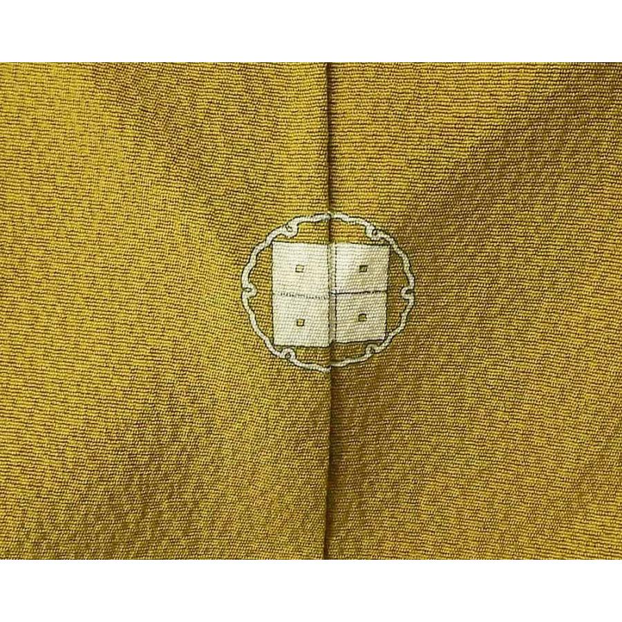 色無地 正絹 染色作家 二代目清次郎作 身丈156cm 裄丈62.5cm 四ツ目