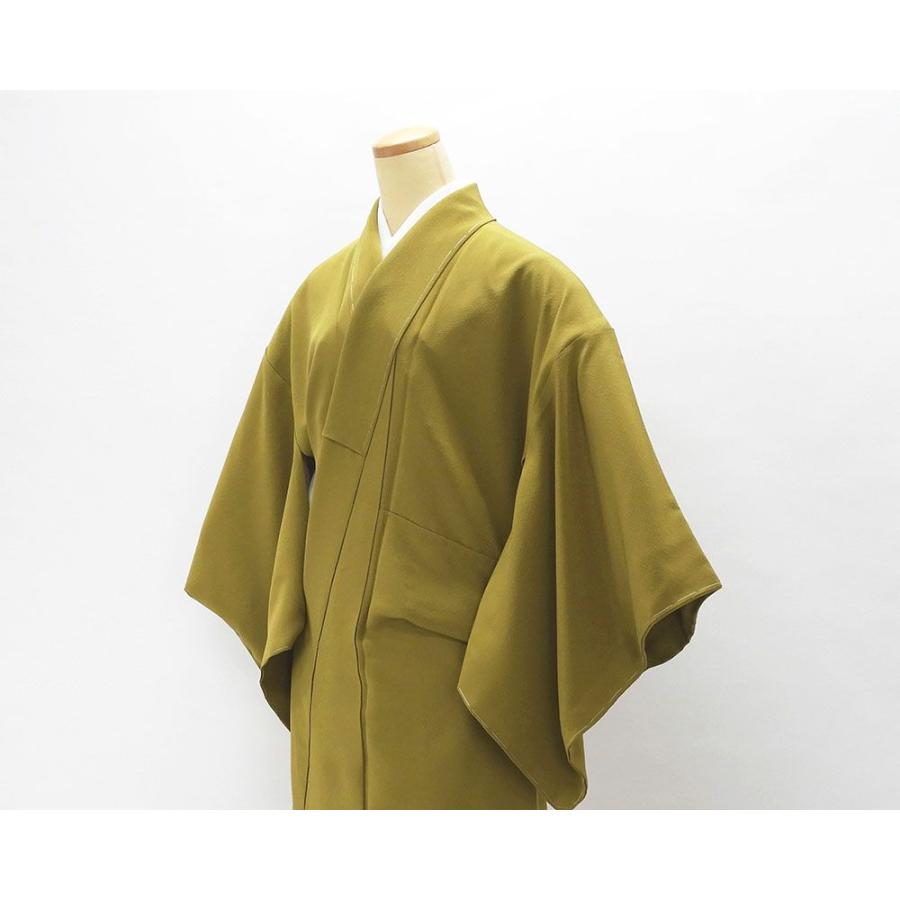 色無地 新品仕立済 正絹 堅牢染 菜種油色 身丈167cm 裄丈68cm 新品 仕立て上がり 着物 a1056 色無地 新品仕立済 正絹 堅牢染 菜種油色 身丈167cm 裄丈68cm 新品