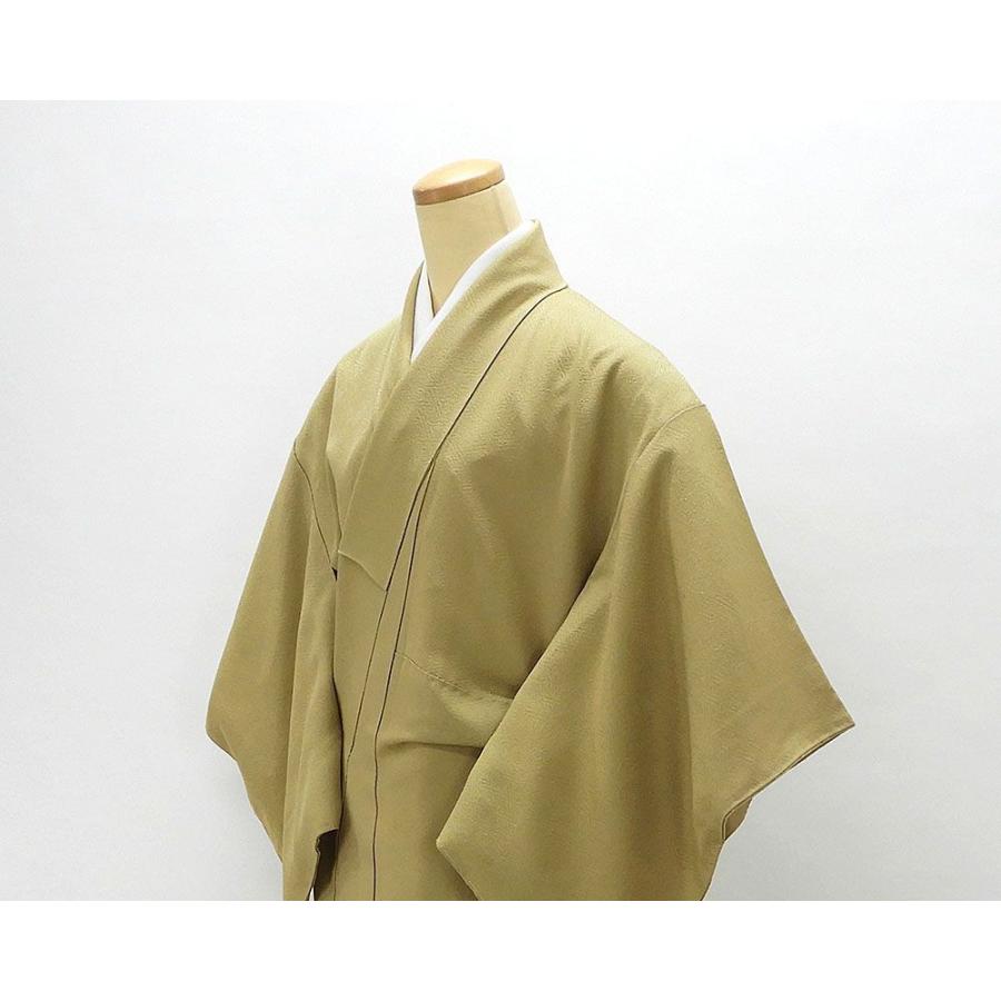 色無地 未着用 正絹 加賀友禅 押田正義作 身丈158cm 裄丈63cm 糸