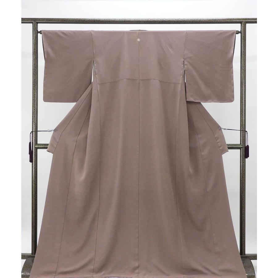 色無地 未使用 正絹 鳩羽鼠 身丈169cm 裄丈64.5cm 梅鉢 未着用 美品 新古品 着物 結婚式 入学式 卒業式 a4075 色無地 未使用 正絹 鳩羽鼠 身丈169cm 裄丈64.5cm 梅鉢 未着用 美品