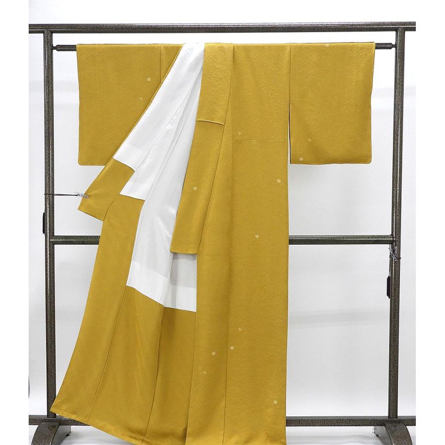 色無地 未使用 正絹 加賀友禅 柿本市郎 天蚕糸 身丈165cm 裄丈64.5cm 未着用 美品 新古品 未使用品 着物 a4082 色無地 未使用 正絹 加賀友禅 柿本市郎 天蚕糸 身丈165cm 裄丈64.5cm