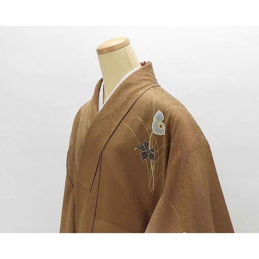 訪問着 正絹 友禅作家 千地泰弘作 身丈157cm 裄丈63.5cm