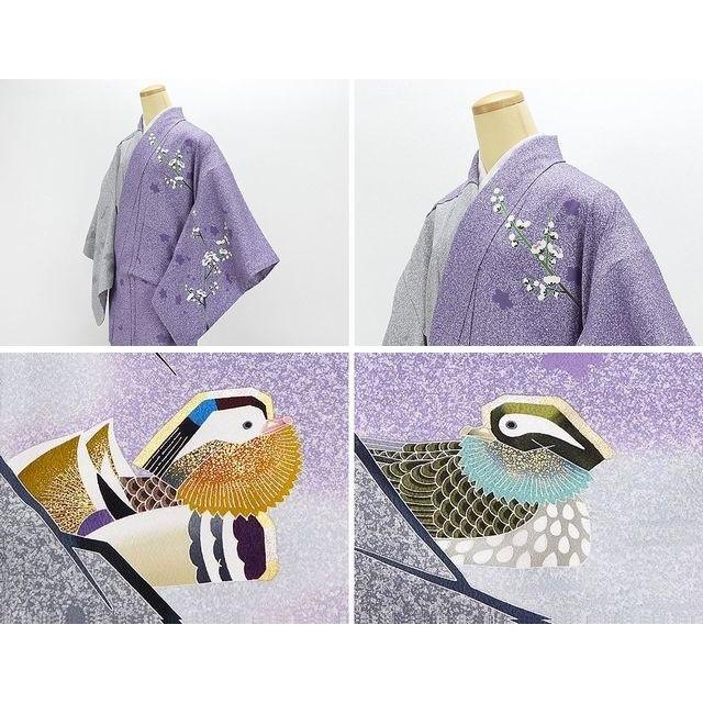 訪問着 未着用超美品 正絹 人間国宝 羽田登喜男作 TOKIOetTOKI 訪問着 未使用 新古品 着物 b0337_3