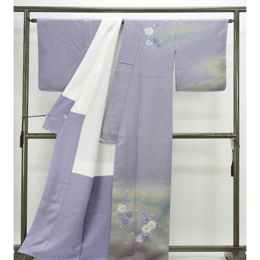 訪問着 未着用美品 正絹 久保田一竹 一竹辻が花 一竹工房 辻が花絞り