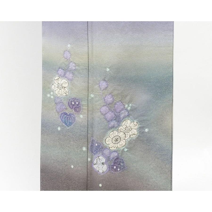 訪問着 未着用美品 正絹 久保田一竹 一竹辻が花 一竹工房 辻が花絞り