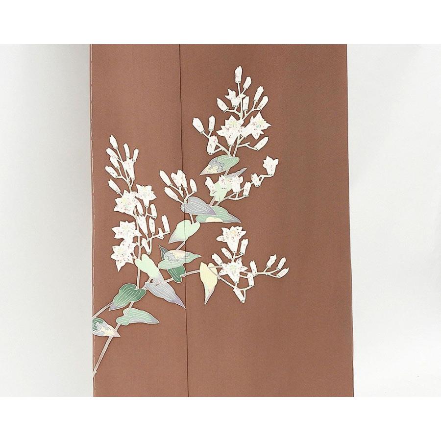 訪問着 未着用 正絹 加賀友禅 柿本市郎 ほととぎす 身丈156.5cm 裄丈63cm 訪問着 未使用 着物 b0420 訪問着 未着用 正絹 加賀友禅 柿本市郎 ほととぎす 身丈156.5cm 裄丈