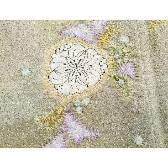 50％OFF SALE 色留袖 未着用超美品 正絹 久保田一竹 一竹辻が花 一竹工房 辻が花絞り 色留袖 未使用 新古品 着物_6