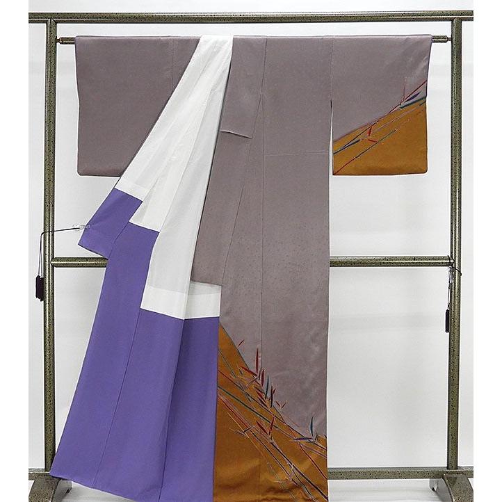 訪問着 正絹 染色作家 草野一騎作 リサイクル 中古 着物 結婚式 入学式