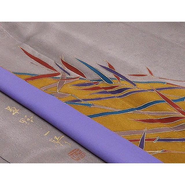 訪問着 正絹 染色作家 草野一騎作 リサイクル 中古 着物 結婚式 入学式