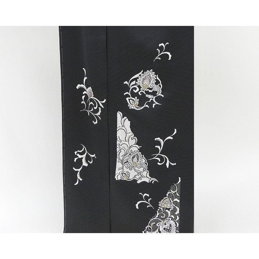 20％OFF！SALE 訪問着 新品仕立済 正絹 刺繍唐花模様 訪問着 身丈167.5cm 裄丈67.5cm 新品  仕立て上がり  着物 b1939の画像