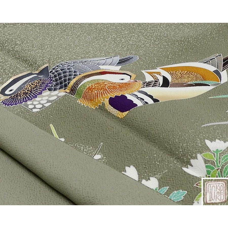 HATA TOKI(羽田登喜男の孫)浴衣、帯、手描き扇子一式　未着用 保管品 羽田登喜男 友禅の人間国宝『羽田登喜男』👘✨ 加賀友禅と京友禅