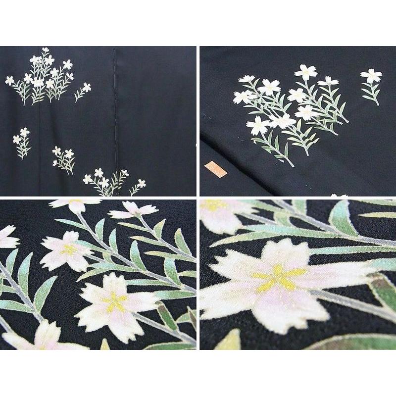 半額 50％OFF SALE 訪問着 正絹 加賀友禅 稲手明仁作 撫子 未仕立て 仮絵羽 着物 反物 礼装 フォーマル 結婚式 入学式 卒業式 新品 b2023の画像