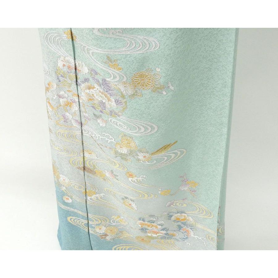 30％OFF SALE 訪問着 正絹 金彩友禅 和田光正作 訪問着 新品 未仕立て 