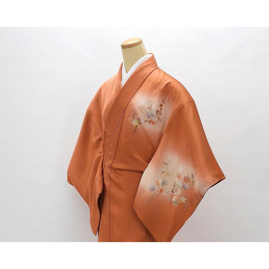 訪問着 正絹 金彩友禅 和田光正作 身丈159.5cm 裄丈65cm 付下訪問着 リサイクル 中古 着物 結婚式 入学式 卒業式 b4037 訪問着 正絹 金彩友禅 和田光正作 身丈159.5cm 裄丈65cm 付下訪問着