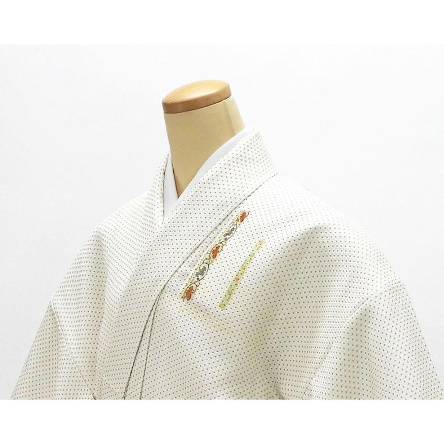 訪問着 正絹 未着用美品 霞四季花模様 身丈163cm 裄丈66.5cm 未使用