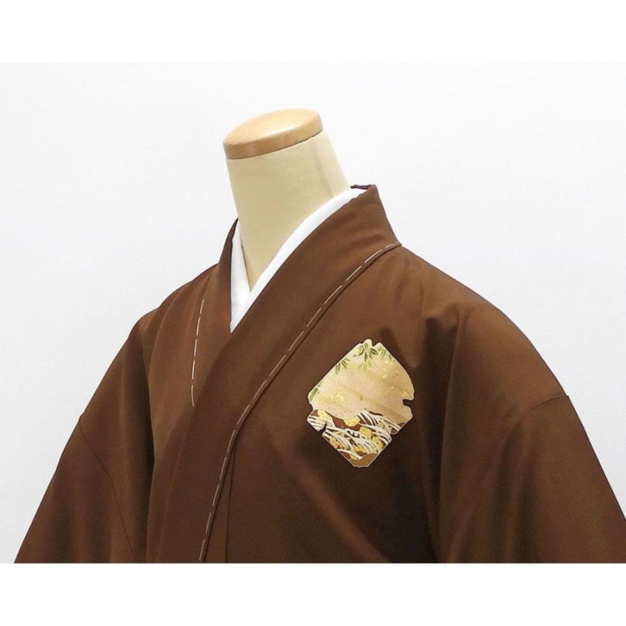訪問着 未着用美品 正絹 切り紙四季花模様 身丈162cm 裄丈64.5cm 未 