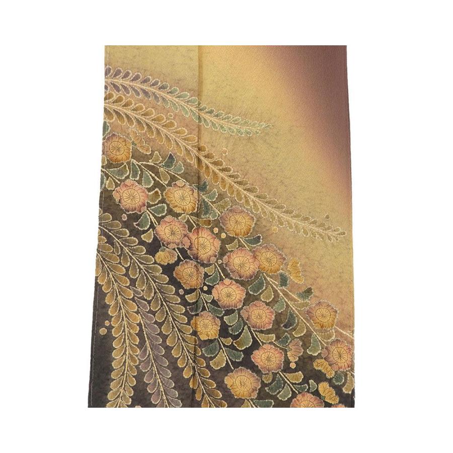 訪問着 正絹 絞り 辻が花 身丈172.5cm 裄丈69.5cm 訪問着 良品 リサイクル 中古 着物 結婚式 入学式 卒業式 b4128 訪問着 正絹 絞り 辻が花 身丈172.5cm 裄丈69.5cm 良品 リサイクル