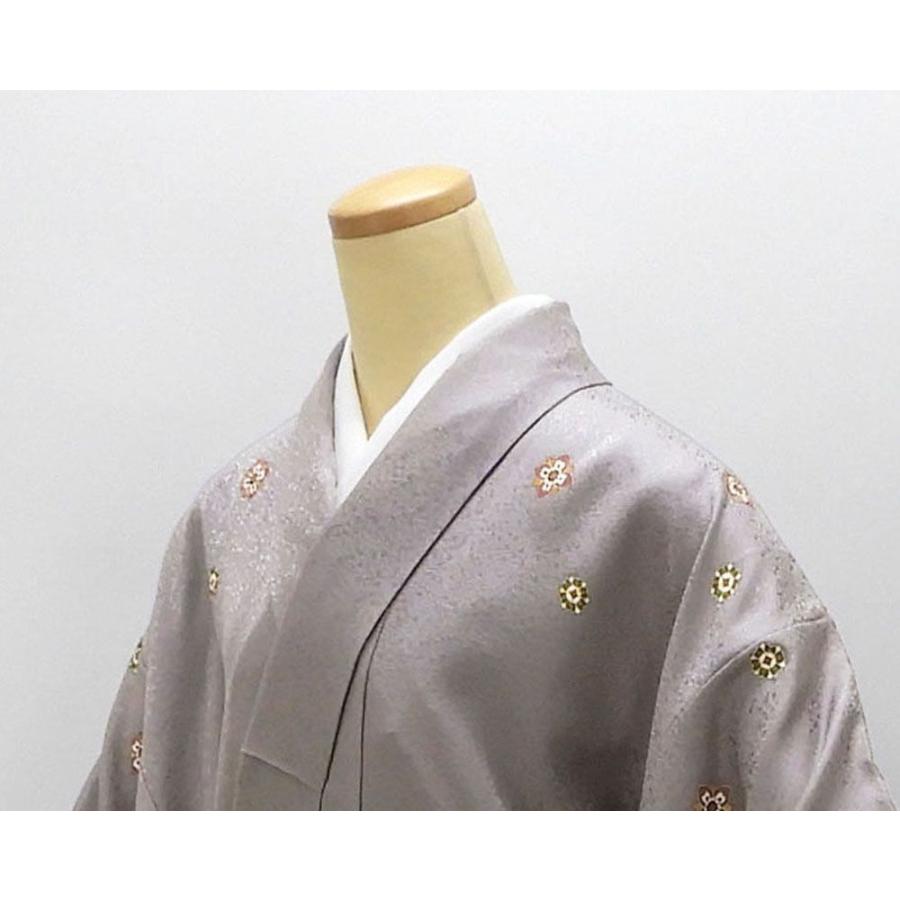 訪問着 正絹 友禅作家 千地泰弘作 身丈157cm 裄丈64.5cm リサイクル