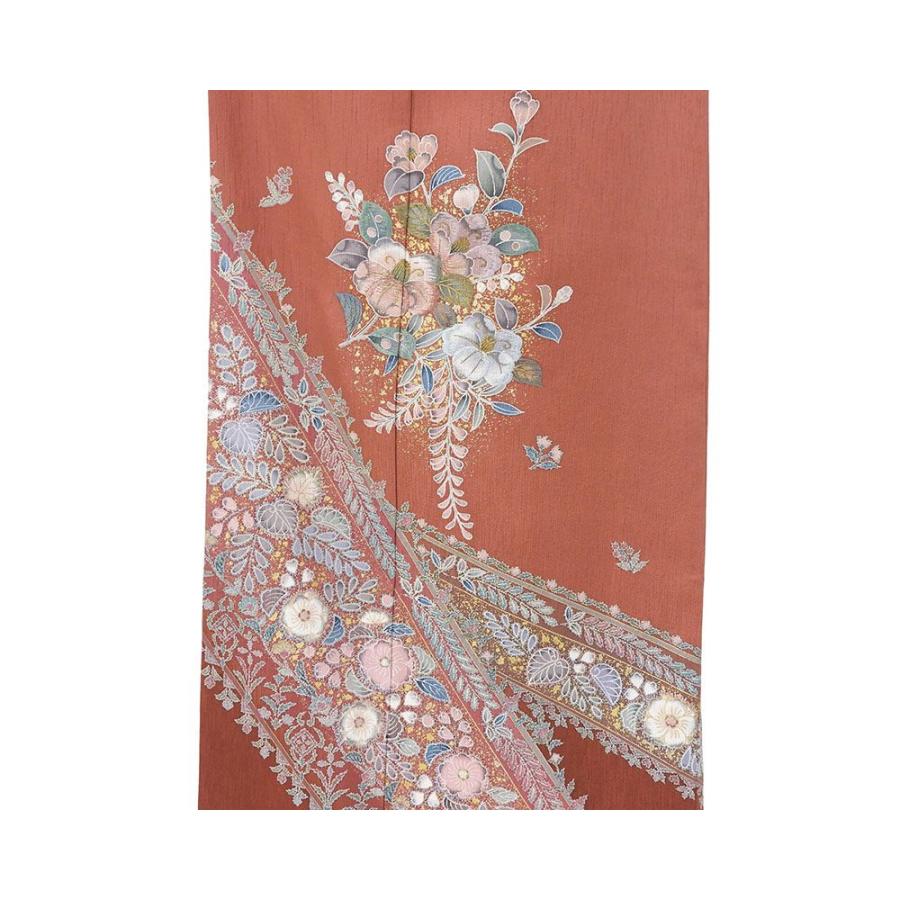 訪問着 正絹 辻が花 身丈163cm 裄丈66.5cm 中古 リサイクル 着物 結婚式 入学式 卒業式 b4191 訪問着 正絹 辻が花 身丈163cm 裄丈66.5cm 中古 リサイクル 着物 結婚