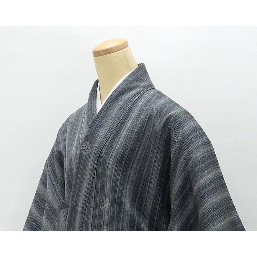 小紋 正絹 鏡裏模様 身丈166cm 裄丈64.5cm 小紋 リサイクル 中古 着物