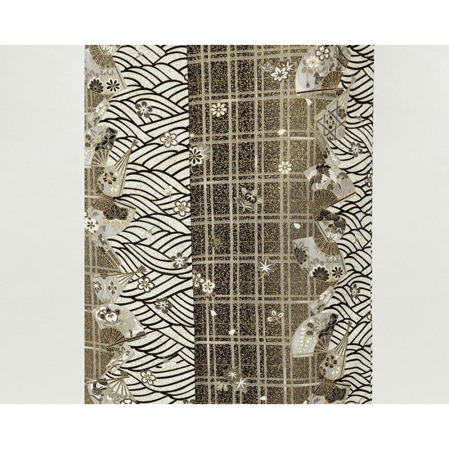 50％OFF 半額 SALE 小紋 未着用美品 正絹 扇四季花模様 身丈161.5cm 裄 