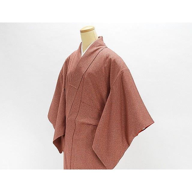 小紋 正絹 染色作家斉藤三才作 美品 リサイクル 中古 着物