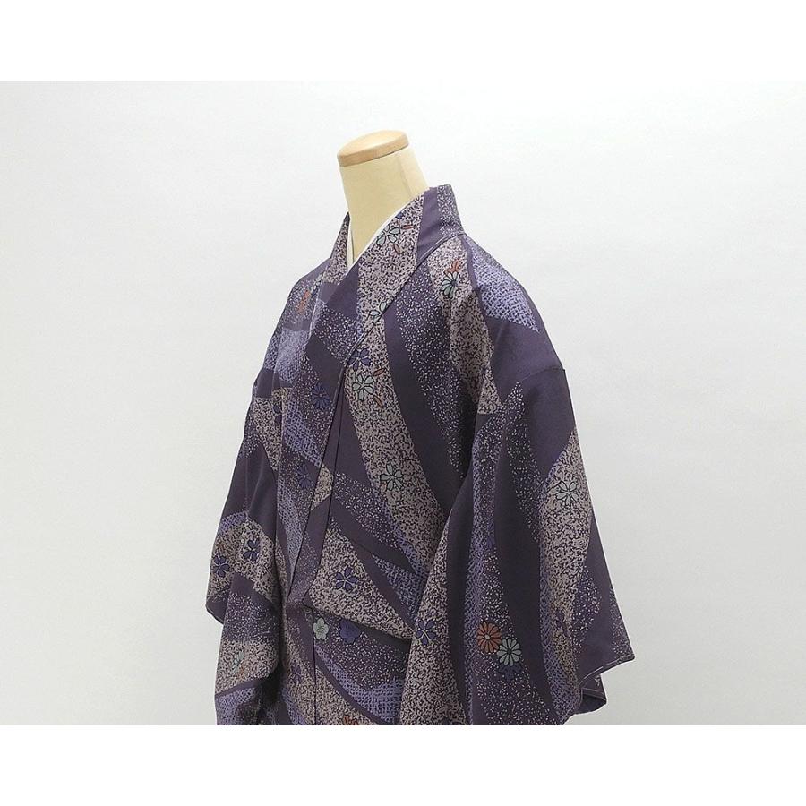 小紋 新品仕立済 正絹 大久保玄才 そめのざ玄才作 身丈165cm 裄丈68cm