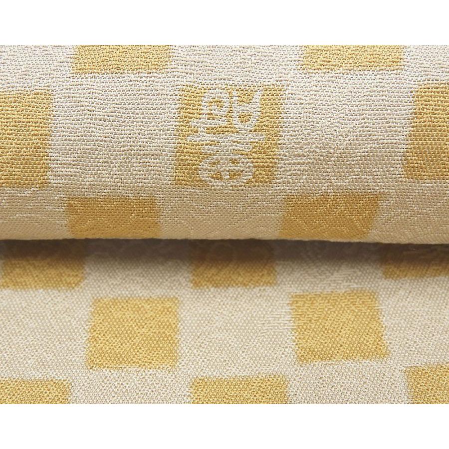 20％OFF！SALE 小紋 反物 正絹 千總 市松寿文様 京友禅 小紋 丹後ちりめん 新品 未仕立 c2080の画像