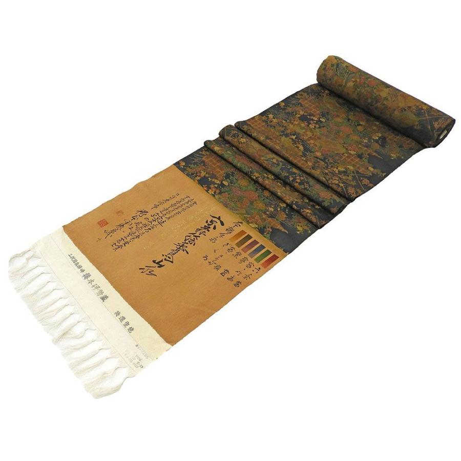 小紋 反物 正絹 京友禅摺り染 樽本伊勢蔵作 新品 未仕立 着物