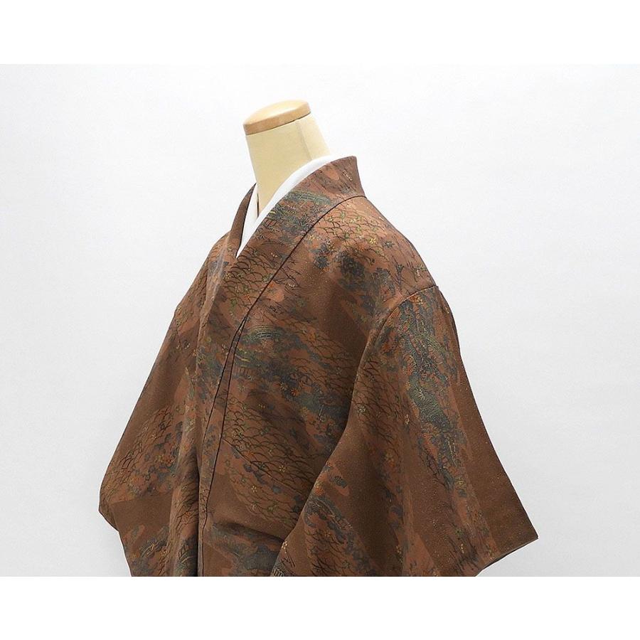 小紋 正絹 二代目南部幸雄作 霞茶屋辻模様 身丈152cm 裄丈62.5cm 小紋 良品 リサイクル 着物 c4037 小紋 正絹 二代目南部幸雄作 霞茶屋辻模様 身丈152cm 裄丈62.5cm 良品