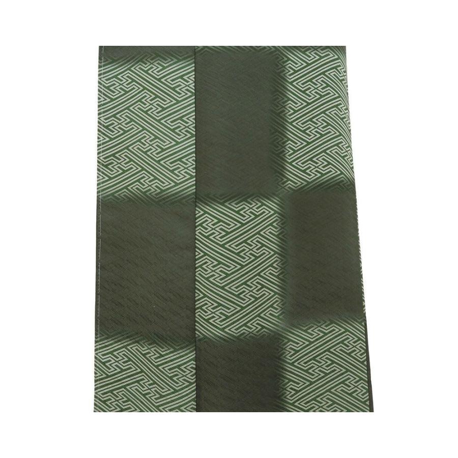 小紋 未使用 正絹 染色作家 斉藤三才作 身丈160cm 裄丈64.5cm 未着用