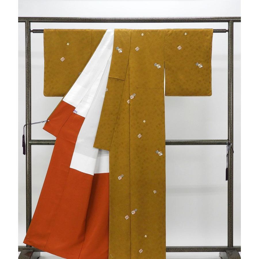 小紋 未使用 正絹 緑寿 草花 身丈161cm 裄丈64.5cm 小紋 未着用 美品 新古品 未使用品 着物 c4050 小紋 未使用 正絹 緑寿 草花 身丈161cm 裄丈64.5cm 未着用 美品 新古品