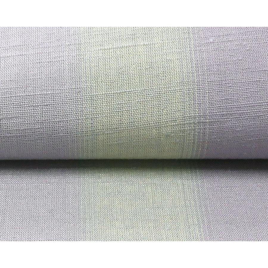 紬 新品 正絹 米沢 雪国紬 白倉 渡源織物謹製 縦縞模様 反物 未仕立