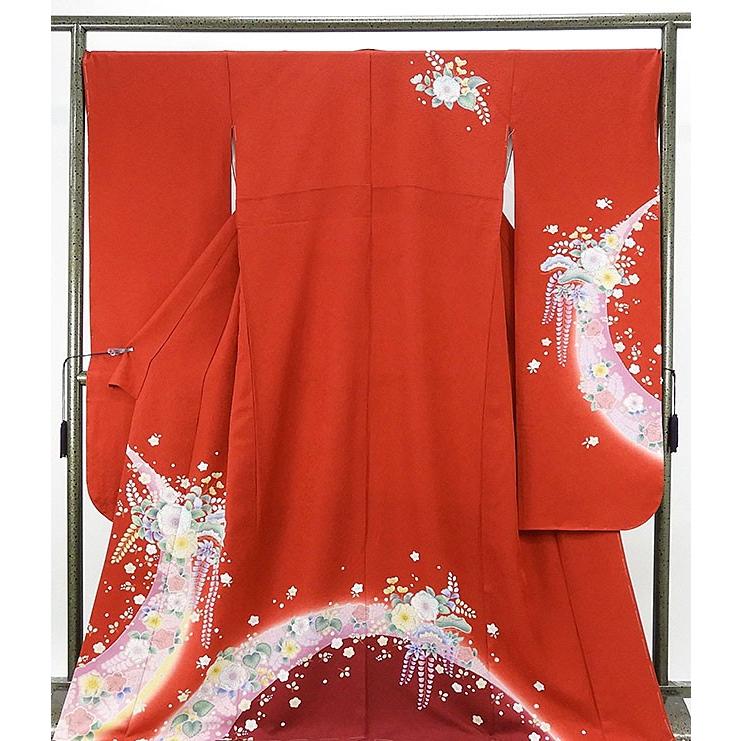 振袖 未着用超美品 正絹 辻が花模様 振袖 未使用  新古品  着物 振袖 未着用超美品 正絹 辻が花模様 未使用 新古品 着物 成人式 結婚式