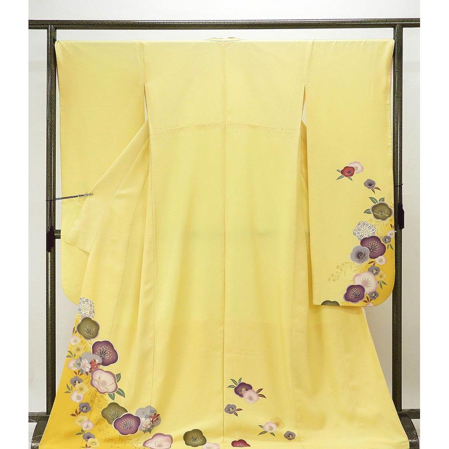 振袖 正絹 四季花模様 身丈171.5cm 裄丈67.5cm 振袖 リサイクル 着物 e0806 50％OFF SALE 振袖 正絹 四季花模様 身丈171.5cm 裄丈67.5cm