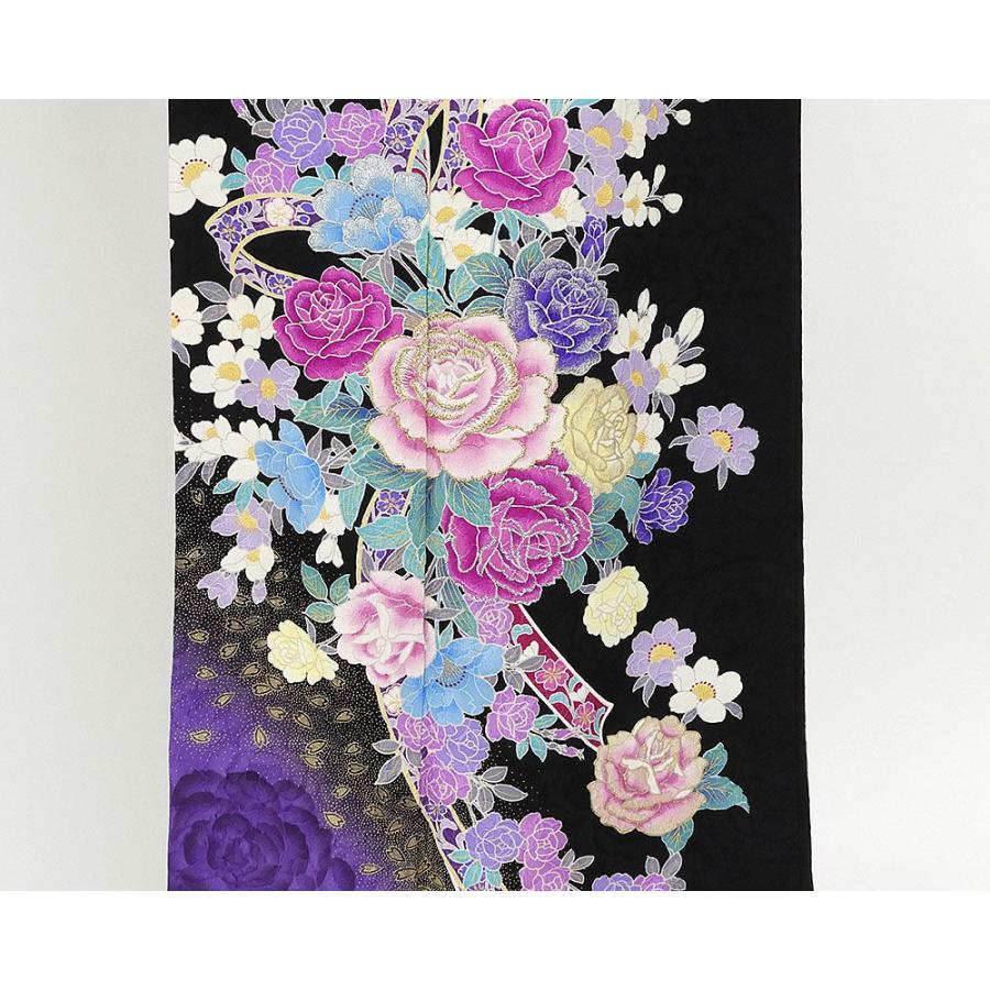 ‪‪❤︎‬ スカイブルー 吉祥 花々柄 振袖 身丈156 スカイブルー 吉祥 花々柄 振袖 身丈156 鮮やかな青の吉祥文様の振袖【