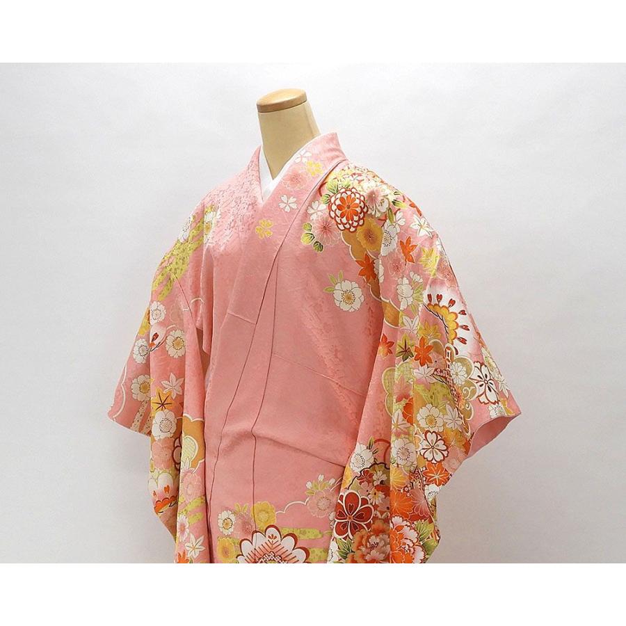 ポリエステル振袖 豪華 金彩 椿 黒 身丈170cm 撥水加工済 躾糸付き ポリエステル振袖 豪華 金彩 椿 黒 身丈170cm 撥水加工済 躾糸付き