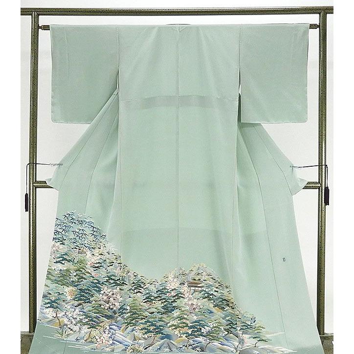 激安大特価! 色留袖 未着用超美品 正絹 加賀友禅奥田勝将作 色留袖 未使用 新古品 着物, aone store 9fbc8ffa