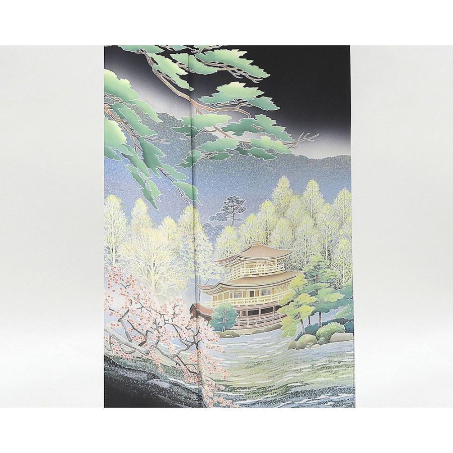 留袖 未着用美品 正絹 加賀友禅 石田巳代治作 身丈159.5cm 裄丈65.5cm  