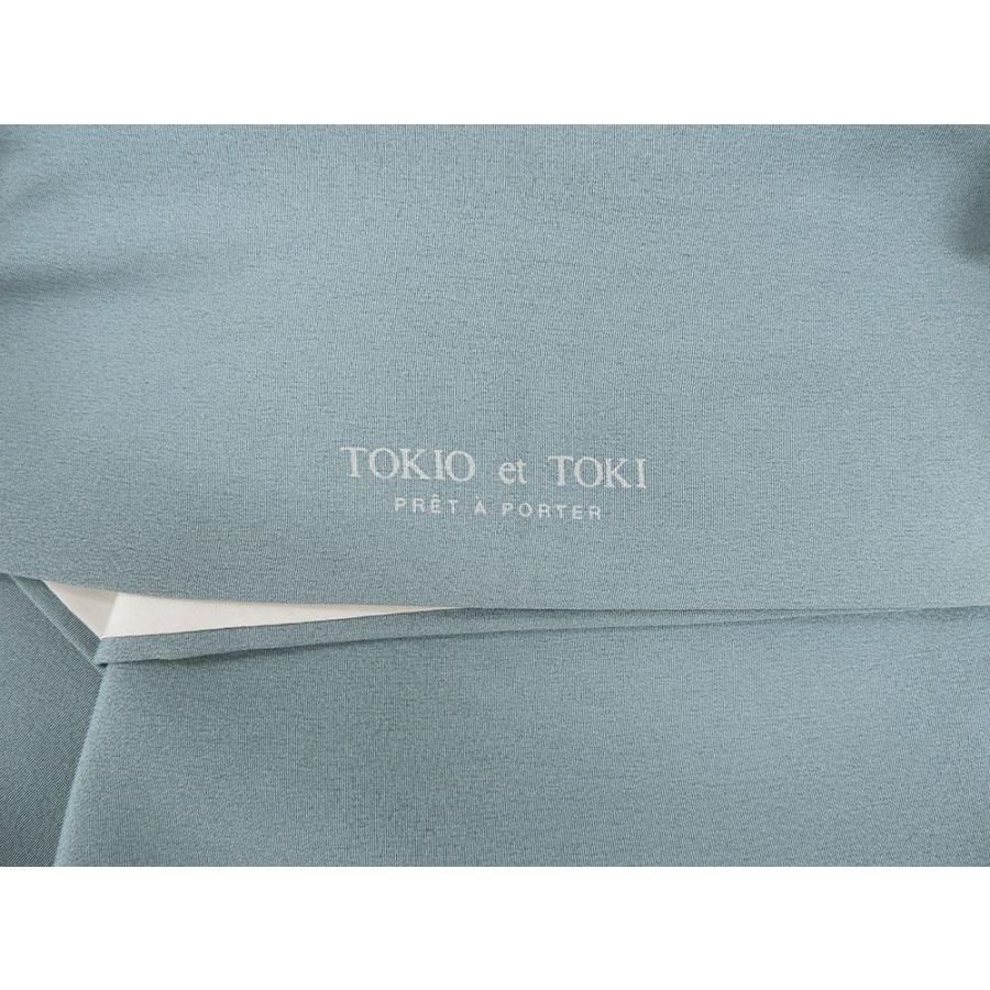 色留袖 未使用 正絹 羽田登喜男 TOKIOetTOKI 人間国宝 身丈166.5cm 裄